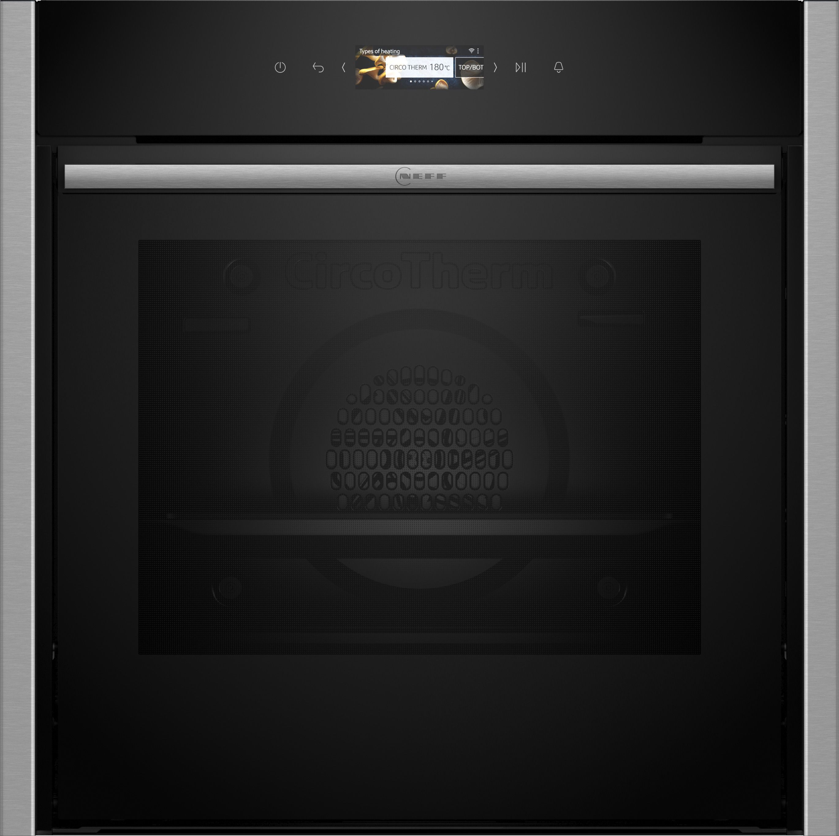 NEFF N70 Slide&Hide B54CR31N0B Built In Electric Single Oven - Stainless Steel - A+ Rated, Stainless Steel
