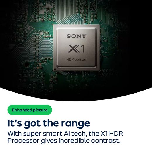 Sony BRAVIA 5 XR55B 98" 4K Ultra HD MiniLED Smart Android TV - AO Annotation - X1-HDR-Processor