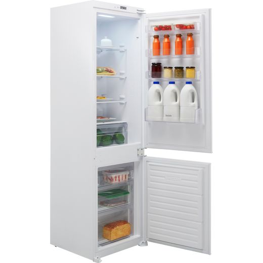 Baumatic BRCIF3180E/N Integrated 70/30 Frost Free Fridge Freezer with Sliding Door Fixing Kit - White - E Rated