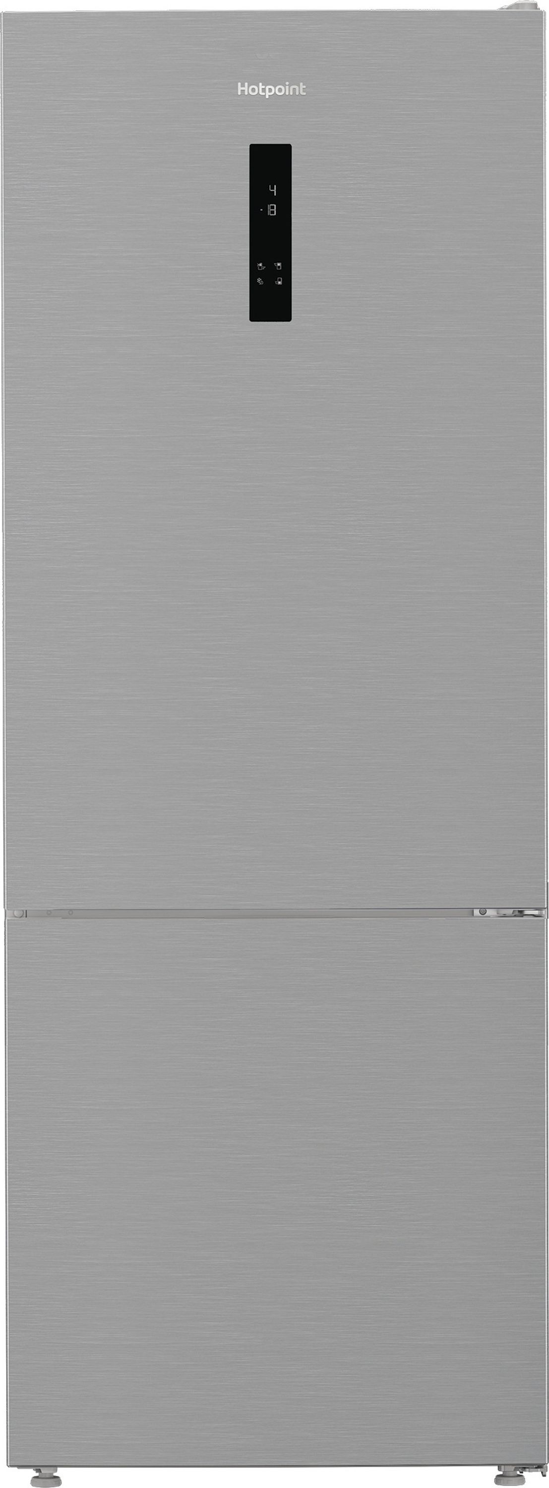 Hotpoint HPK2 6493 XP5UK 192cm 70/30 Frost Free Fridge Freezer - Stainless Steel - D Rated, Stainless Steel