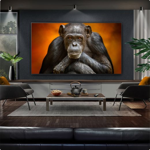 LG G54LW 4K Ultra HD Smart TV - Tv in living room shot