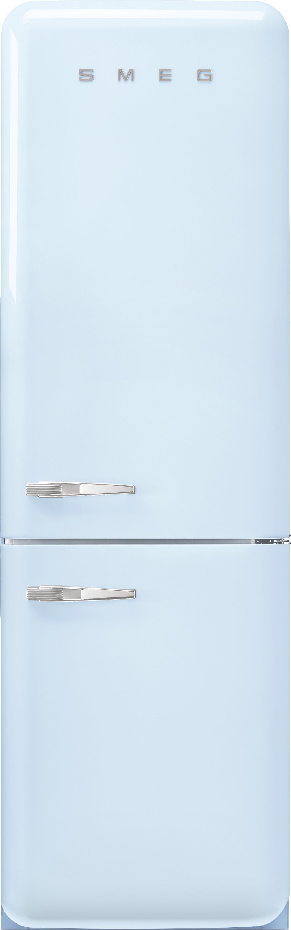 Smeg FAB32RPB6UK Fridge Freezer - Pastel Blue - 331L Total Capacity - C Rated