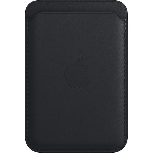 Apple Leather Wallet with Magsafe for iPhone 13 - Midnight