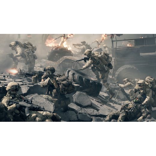 PlayStation 5 (Model Group – Slim) 1TB with Battlefield 6 - White - In game play