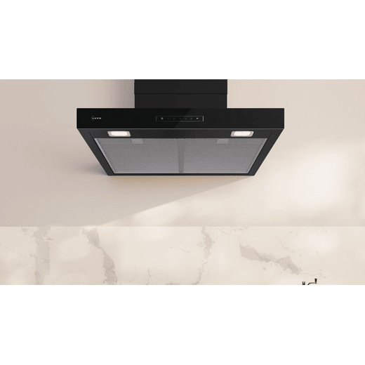 NEFF N70 60cm Cooker Hood - Black - Cooker hood in kitchen