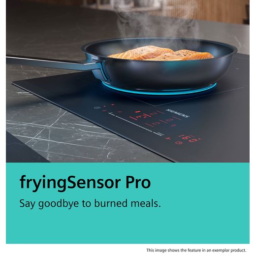 Siemens IQ-700 EX675HXC1E 60cm Induction Hob - Black - annotation - frying sensor pro shot
