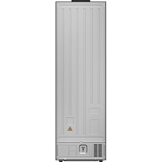 Haier Combi Series 3 HDPR3618CNPK 185cm Fridge Freezer - Inox - Back shot