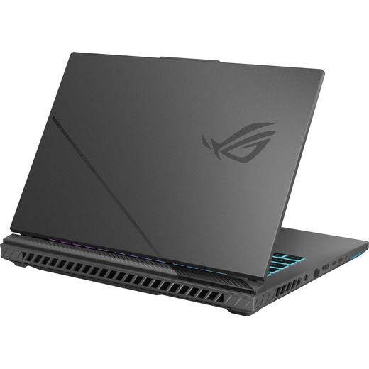 ASUS ROG Strix G16 16" Gaming Laptop - NVIDIA® GeForce RTX™ 5060, AMD Ryzen™ 9, 1TB SSD - Eclipse Grey - Back left perspective