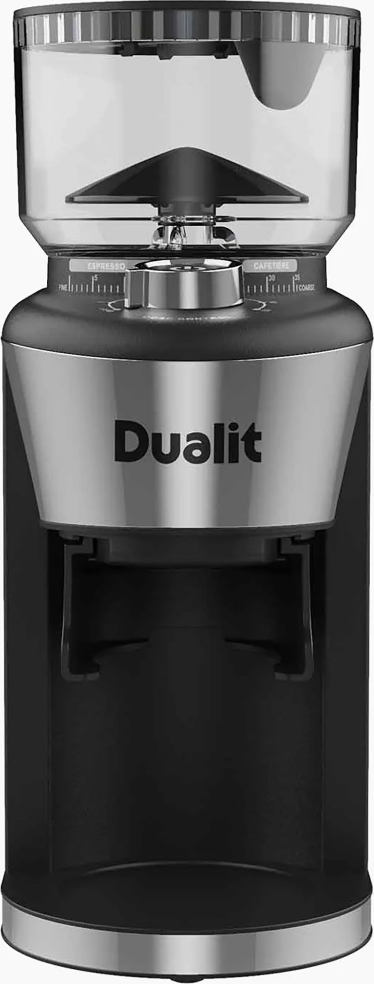 Dualit Burr Coffee Grinder Black, Black