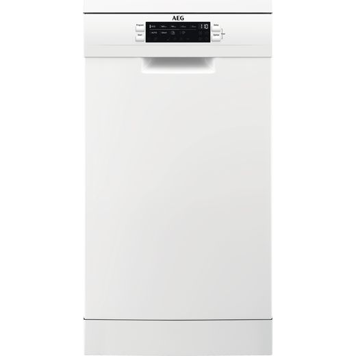 AEG FFB62407ZW Slimline Dishwasher - White - A++ Rated