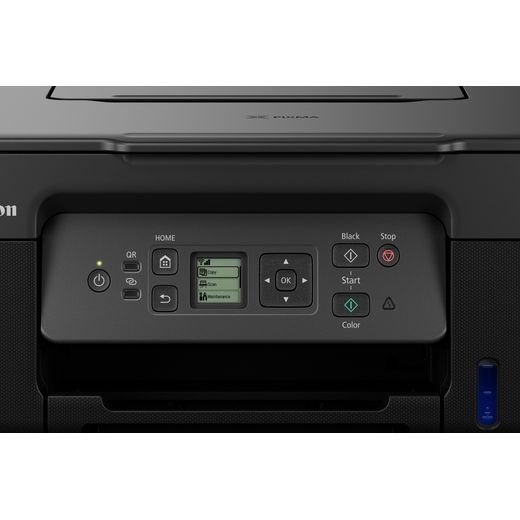 Canon PIXMA G3570 Inkjet Printer - Black - Control panel