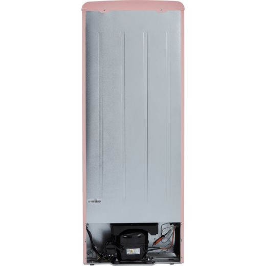 CDA Fridge Freezer - Pink - Back shot