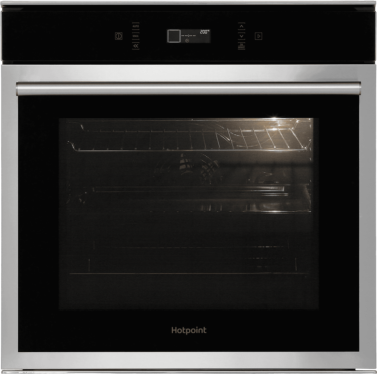 Hotpoint Class 6 SI6874SHIX Built In Electric Single Oven - Stainless Steel - A+ Rated, Stainless Steel