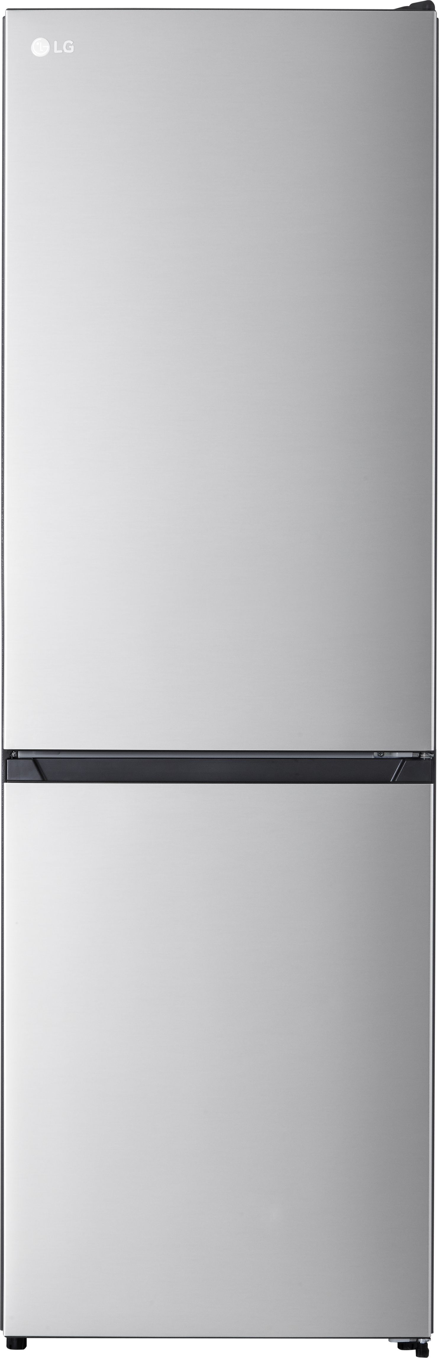 LG GBM21HSADH 60/40 No Frost Fridge Freezer - Silver - D Rated, Silver
