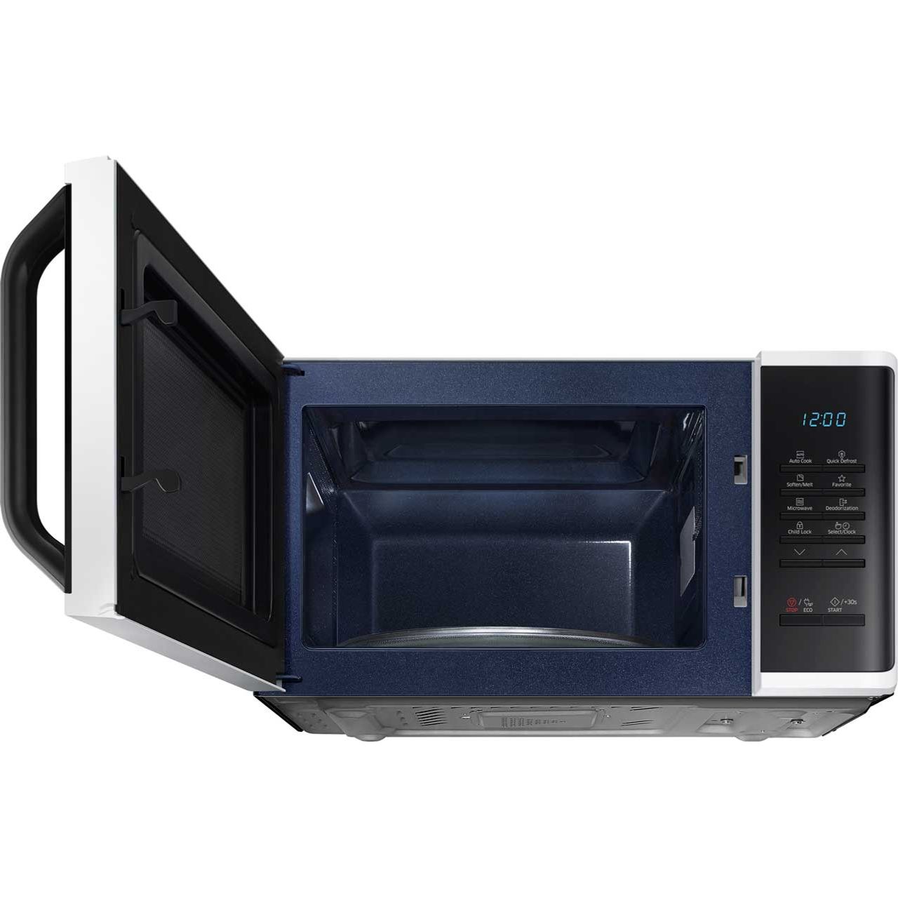 deodorization microwave samsung