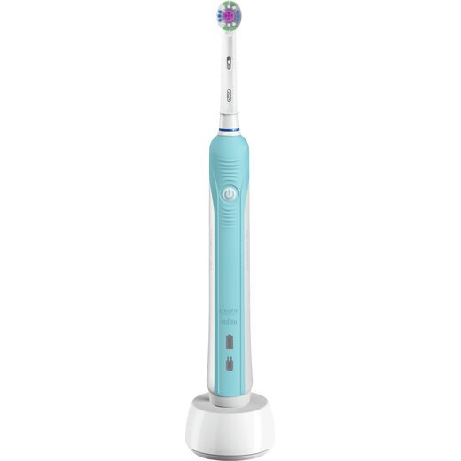Oral B Pro 600 3D White Electric Toothbrush - Turquoise