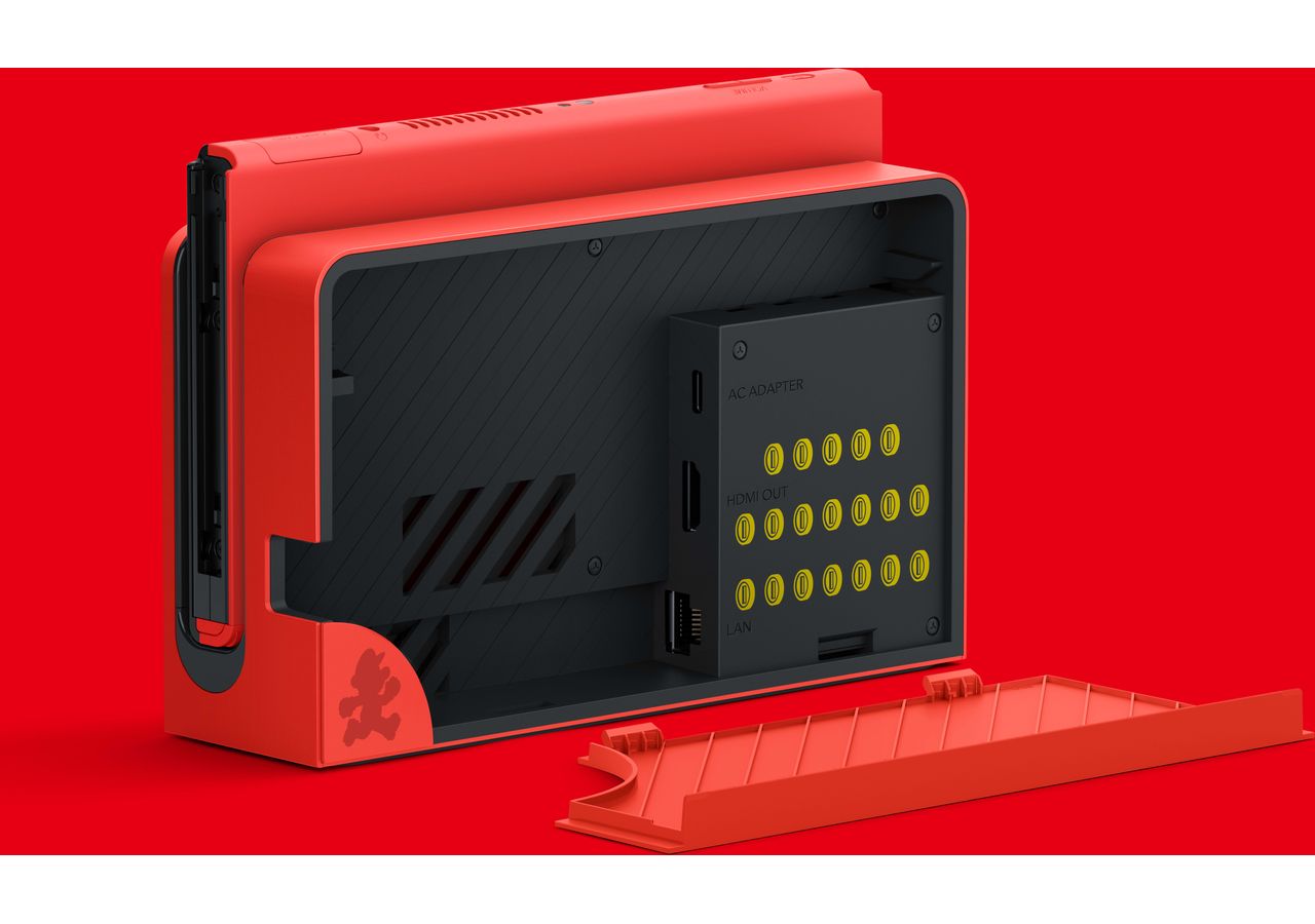 Nintendo Switch OLED 64GB - Mario Red Edition