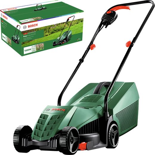 Bosch EASYROTAK 32-225 Lawn Mower Green - bundle shot