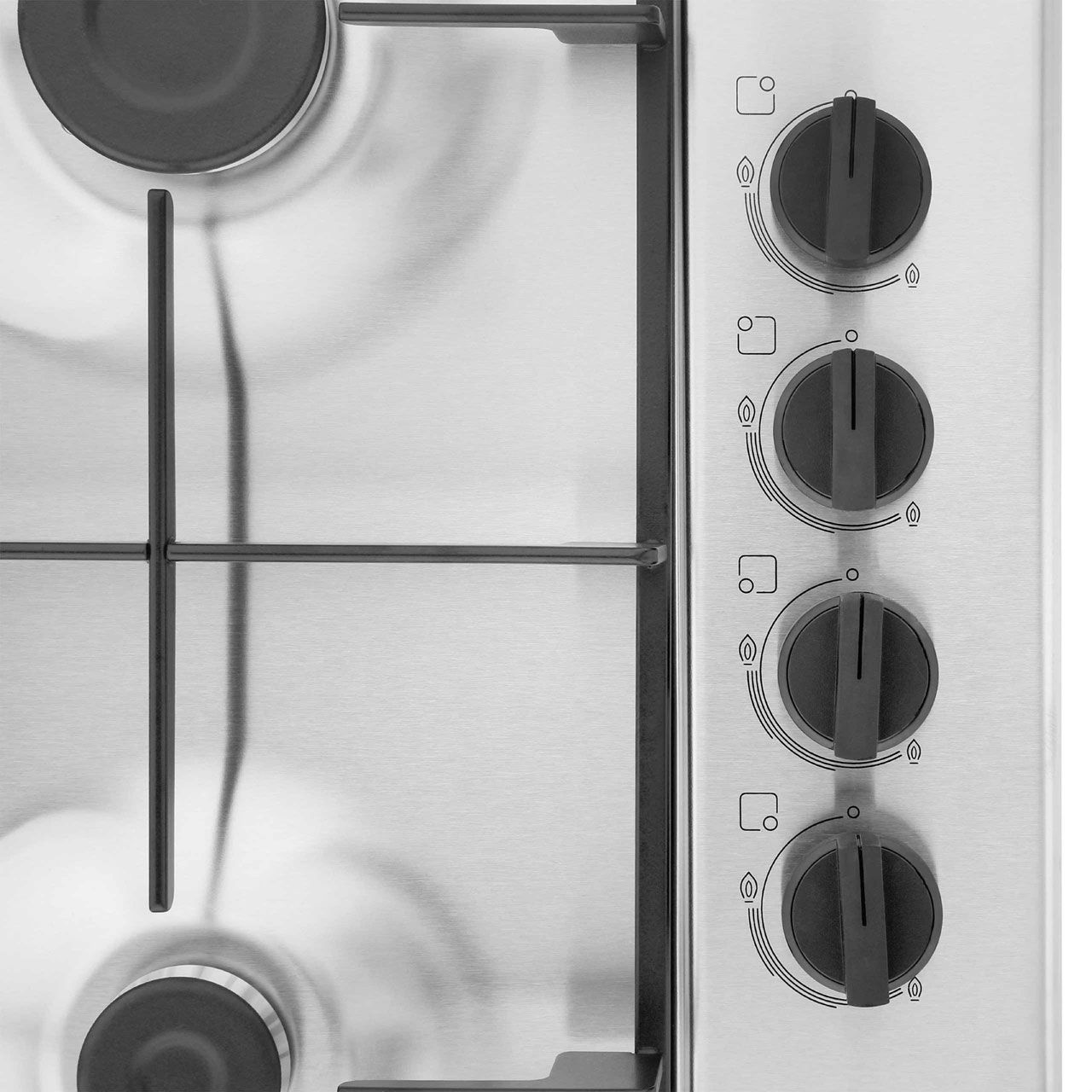 Bosch PBP6B5B60 Serie 2 Built In 58cm 4 Burners Gas Hob Stainless Steel 4242002821221 eBay