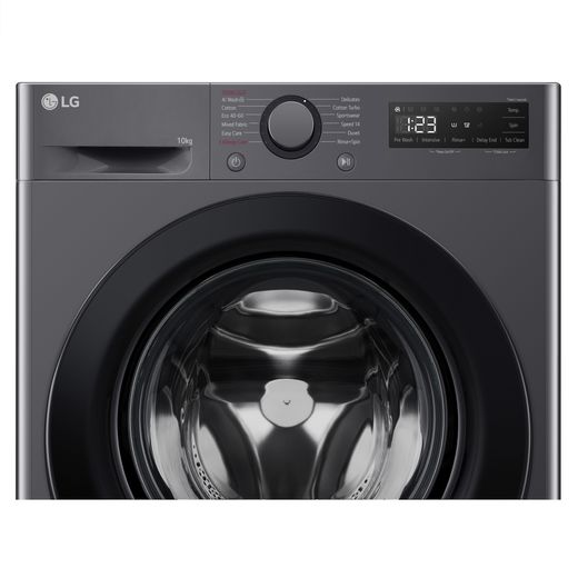 LG F4Y510GBLN1 Washing Machine Slate Grey - Control panel shot 