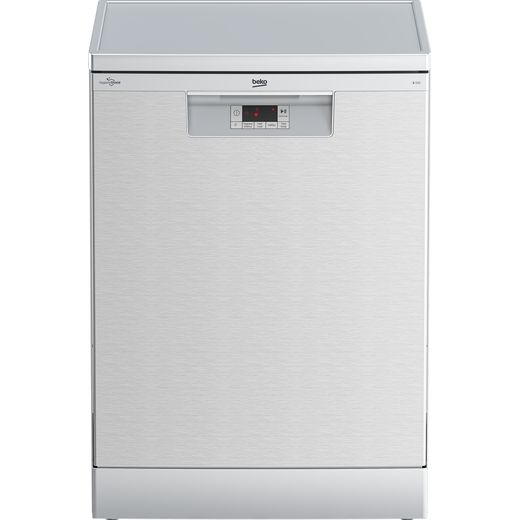 Beko BDFN15430X Standard Dishwasher - Stainless Steel - D Rated