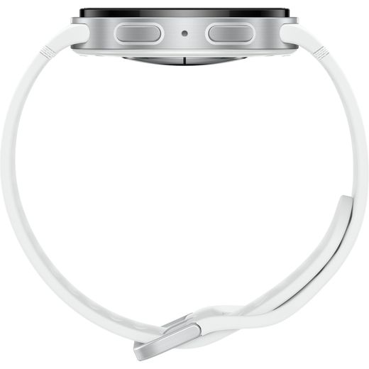 Samsung Galaxy Watch8, GPS - 44mm - Silver - Side shot