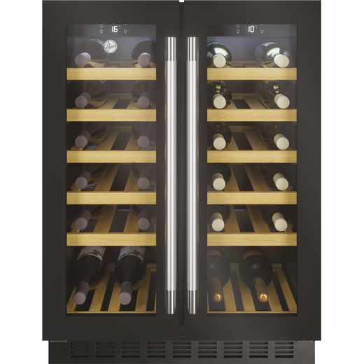 Hoover HWCB60DDUKBM/N Built In Wine Cooler - Black - A Rated