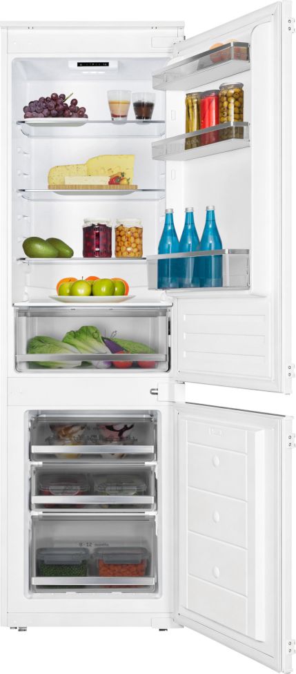 CDA FW703 Integrated Fridge Freezer - 177cm - White