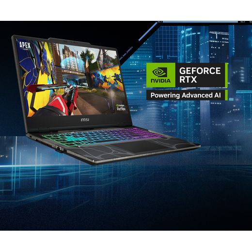 MSI Cyborg 15 B2RWFKG-020UK 15.6" Gaming Laptop - NVIDIA® GeForce® RTX™ 5060, 512GB SSD - Black - Annotation - Geforce RTX