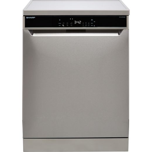 Sharp QW-NA31F45EIO-EN Standard Dishwasher - Stainless Steel - E Rated
