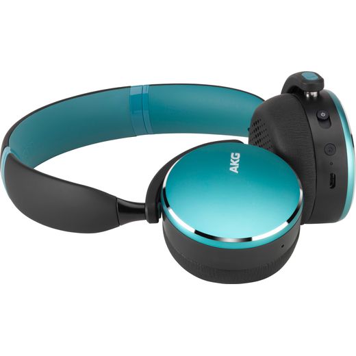 AKG Y500 Over-Ear Wireless Bluetooth Headphones - Green