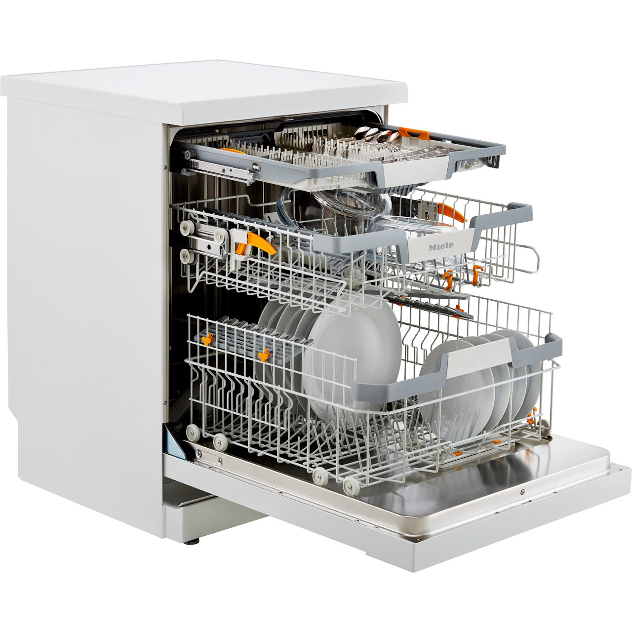Miele Dishwasher | White | ao.com