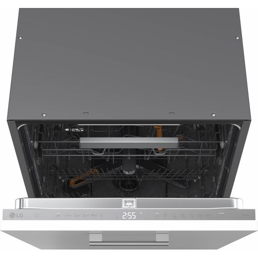 LG Series 8 TrueSteam™ Integrated Standard Dishwasher - Silver - Control panel