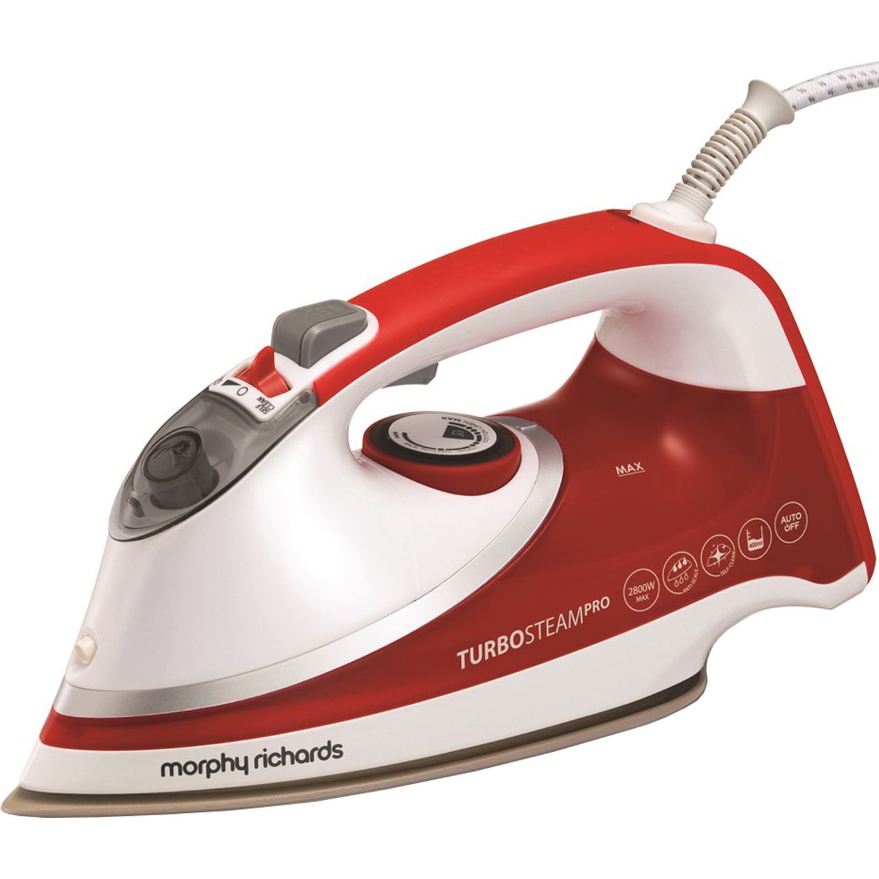 Morphy Richards 303124 2800 Watt Iron -White / Red Review