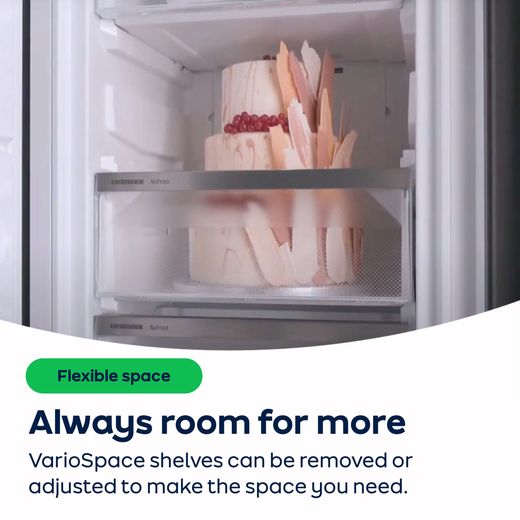 Liebherr Under Counter Freezer - White - AO Annotation - VarioSpace