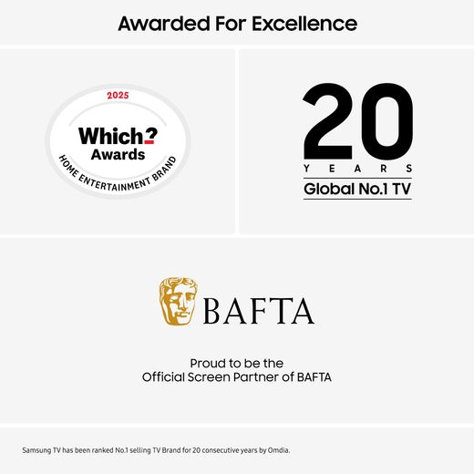 Samsung S93F 83" 4K Ultra HD OLED Smart TV [2025] - Award
