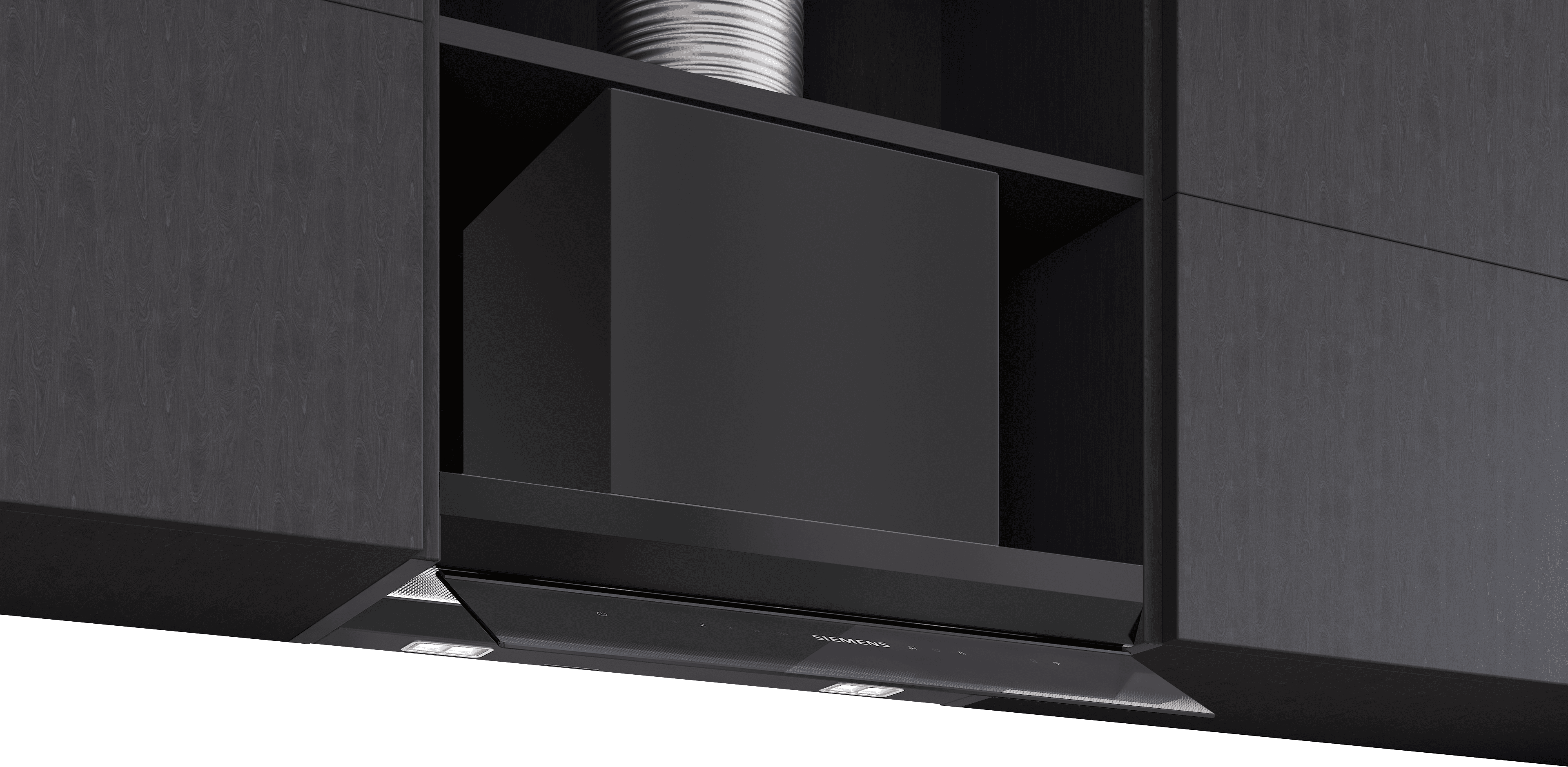 Siemens iQdrive Built-In Cooker Hood - 60cm - Black