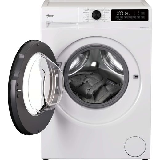 Hoover Pro Wash Series 1 HGD 48SB6-80 8kg Washing Machine with 1400 rpm - White - Door open