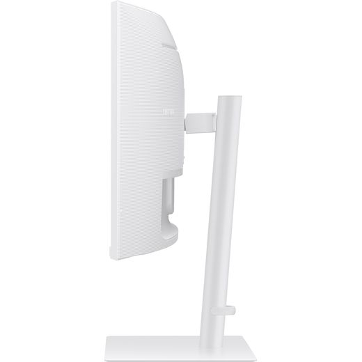 Samsung S65TC 34" 4K Ultra HD 100Hz Gaming Monitor - White - side shot