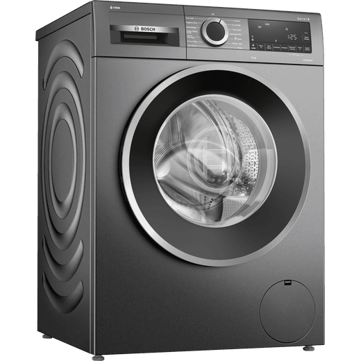 Bosch Series 6 i-Dos™ WGG244ARGB 9Kg Washing Machine with 1400 rpm - Graphite - A Rated
