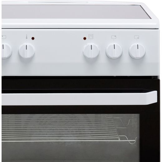 Amica 50cm Electric Cooker with Ceramic Hob - White