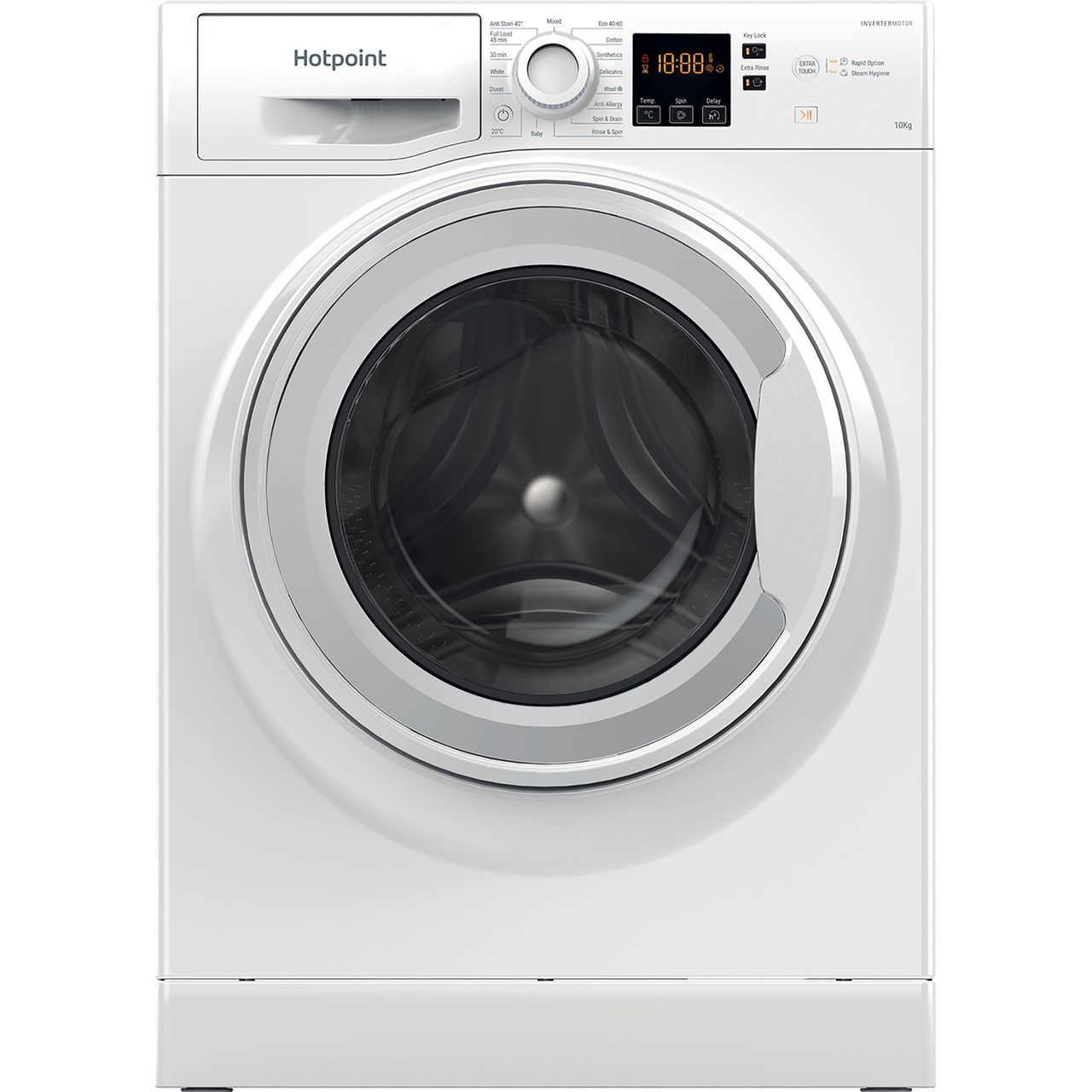 Hotpoint NSWM1043CWUKN Washing Machine with 1400 rpm – White – A+++ Rated