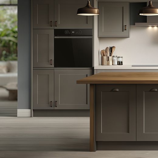 Hisense Hi2 BI622ABPGUK Built In Electric Single Oven - Jet Black - Oven in kitchen