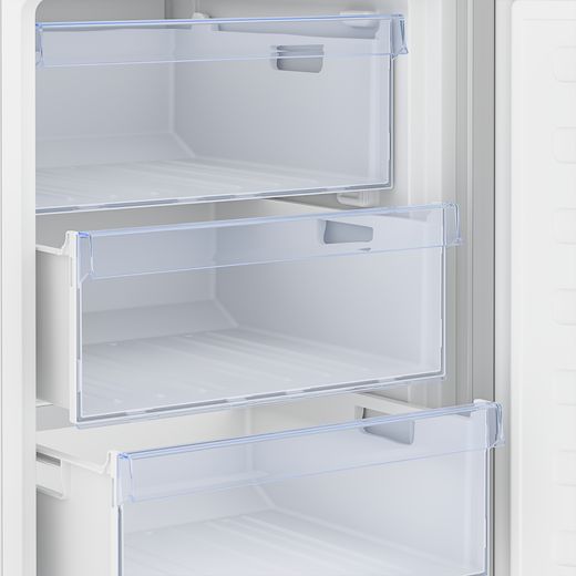 Beko Frost Free Fridge Freezer - Black - Freezer drawers