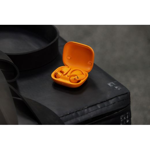 Beats Headphones - Electric Orange - Case on surface shot