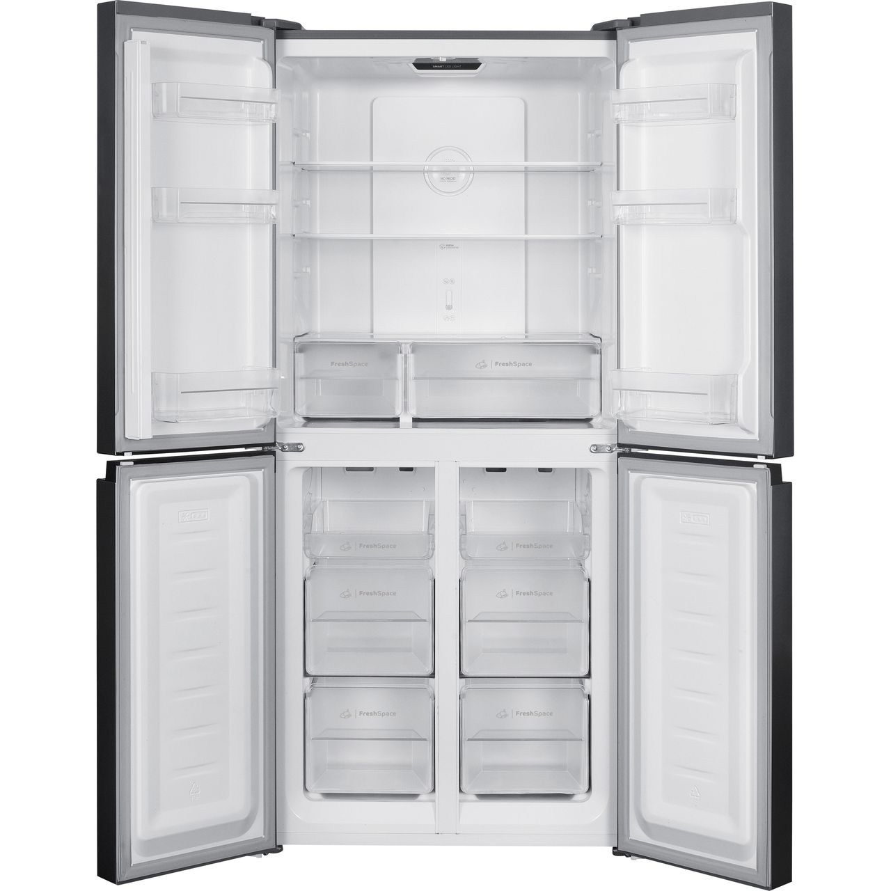 Indesit 421L American Fridge Freezer | INGF 6421 XP4UK | ao.com