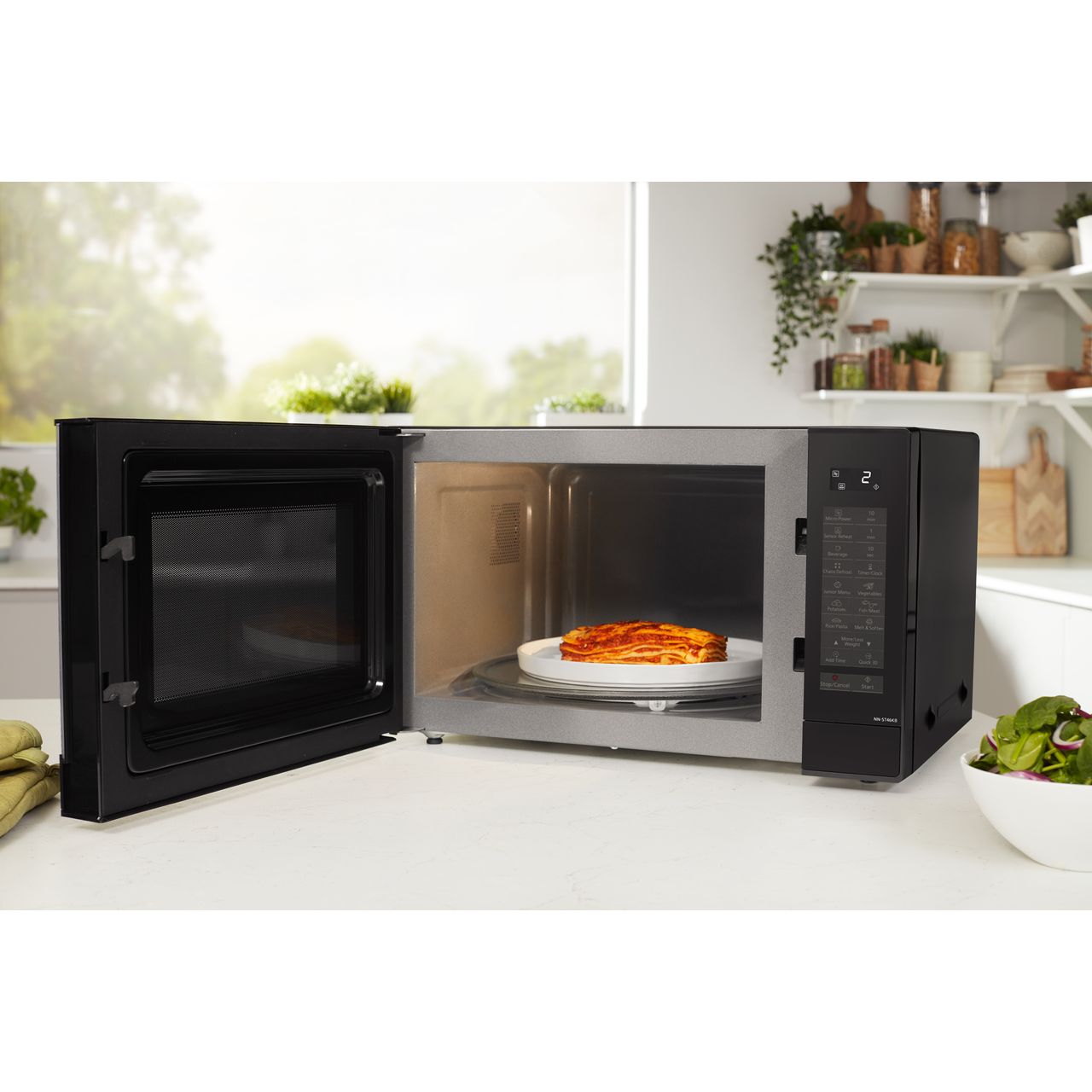 panasonic microwave nn st46kbbpq