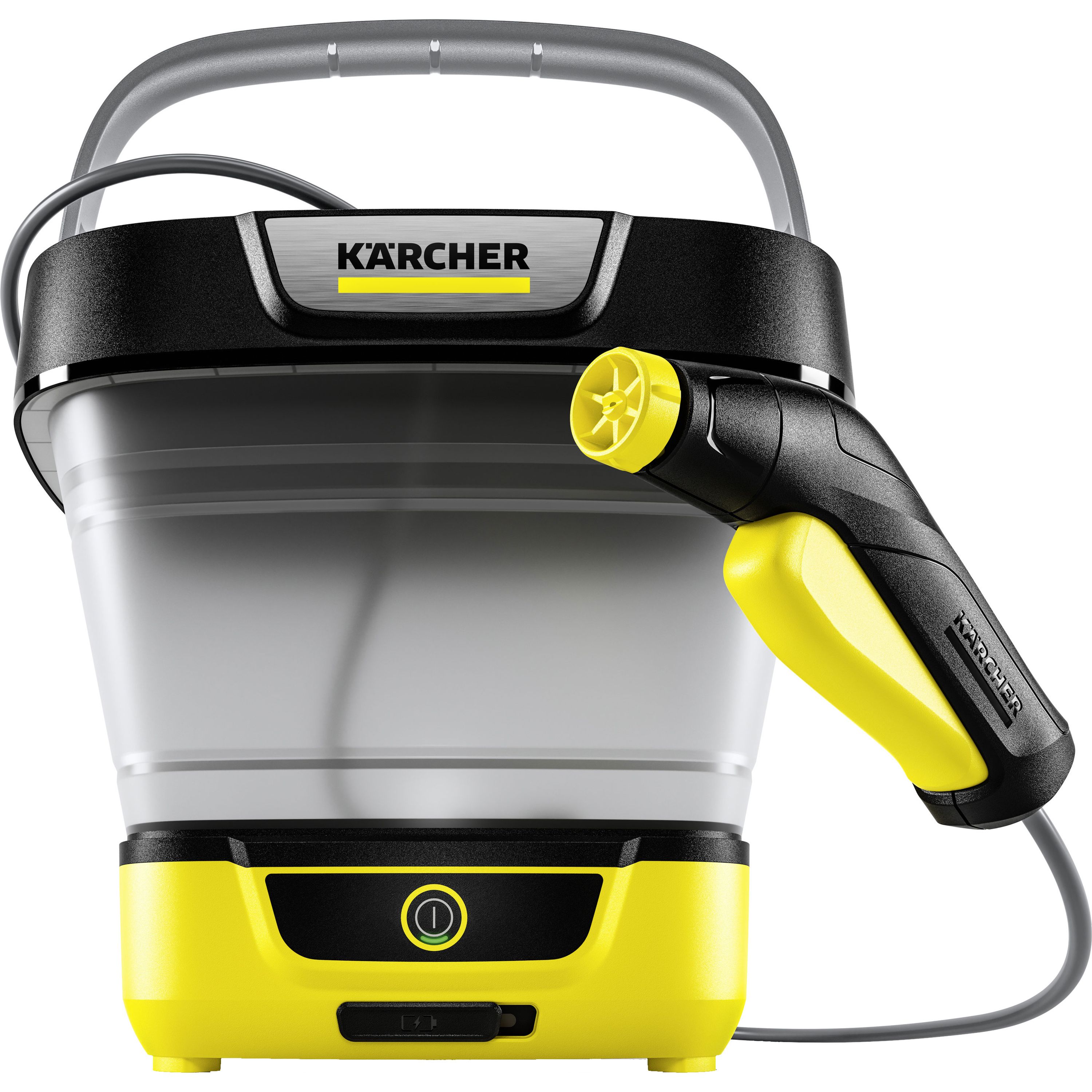 Kärcher OC 3 Foldable Mobile Cleaner - Compact - Battery Powered - Yellow