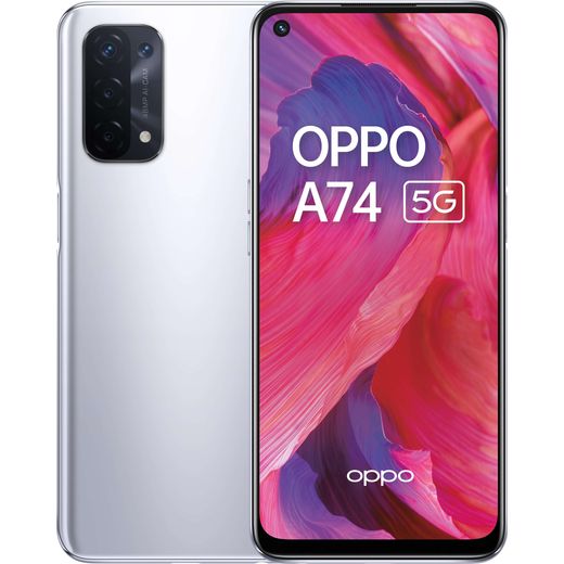 Oppo A74 5G 128 in Silver