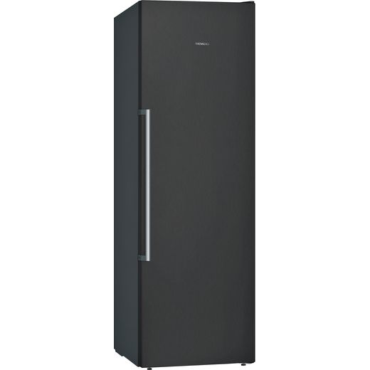 Siemens IQ-500 GS36NAXFV Frost Free Upright Freezer - Black - E Rated